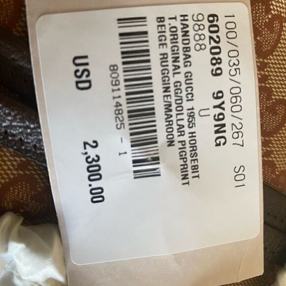 Gucci 1955 Horsebit Canvas Messenger Bag - Picture 16 of 16